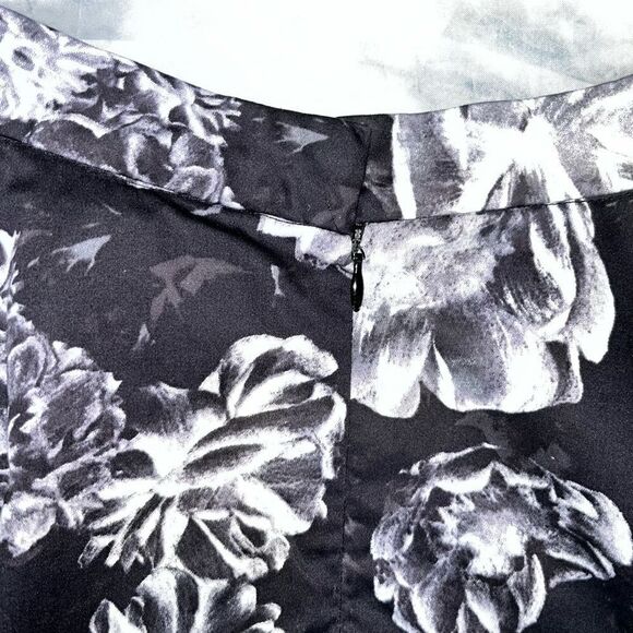 Prabal Gurung full black & white skirt 4 - Picture 5 of 9